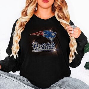 New Bling New England Patriots Long Sleeve Unisex Tshirt S-XL